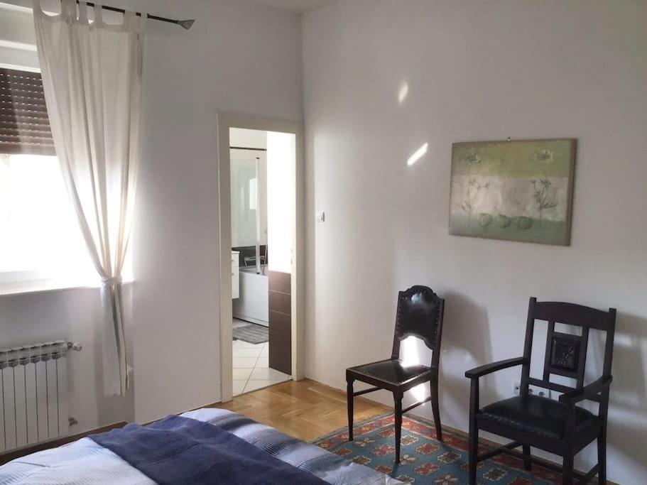 Spacious 3Br/2Bt Apartment With A/C In City Center 자그레브 외부 사진