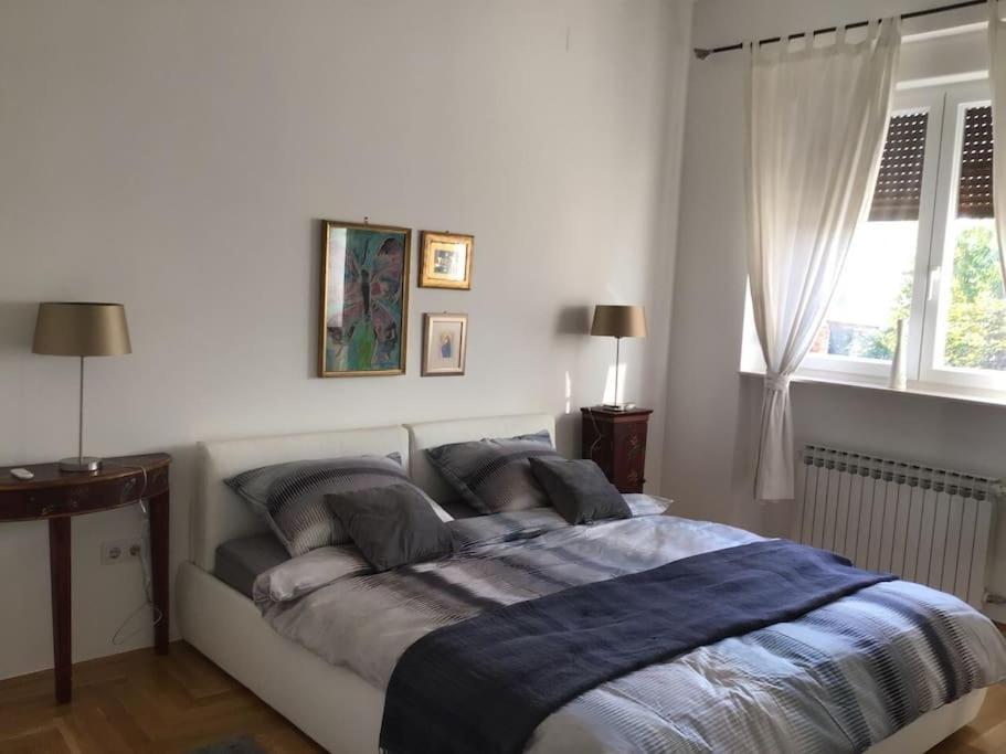 Spacious 3Br/2Bt Apartment With A/C In City Center 자그레브 외부 사진